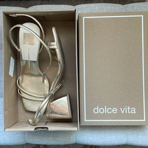 Dolce Vita Gold Sandals